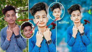 HDR Face smooth skin whitening photo Editing || Autodesk Sketchbook skin Face painting Editing  | screenshot 3