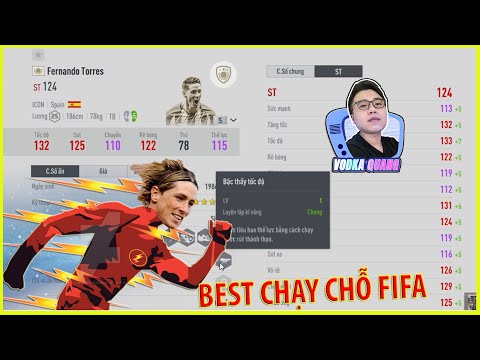 Vodka FLASH | Trải nghiệm TORRES ICON +5 BEST CHẠY CHỖ FIFA ONLINE 4