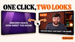ProPresenter Live Stream Graphics: Lower Thirds, Looks & Props