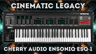 Cherry Audio Ensoniq ESQ 1 - Cinematic Legacy Soundset
#sq80 #esq1 #ensoniq #ambient #demo #cherryaudio
Soundset working: Original ESQ-1 & SQ-80 + Cherry Audio Ensoniq ESQ1
BUY: https://lfo.sellfy.store/p/cherry-audio-ensoniq-esq-1-cinematic-legacy-soundset/
In 1988 Ensoniq made a real deep machine ESQ-1 with digital osc’s & analog filter & lot of synthesizer possibilities.
In our modern times Cherry Audio made a great emulation of this 80’s classic!
Now we are having opportunity to touch a legend with authentic sound!
“Cinematic Legacy” Soundset contains 40 organic presets suited for cinematic, ambient & electronic music in any genre:
Massive Vintage Strings
Silky & Evolving Pads
Deep Drones
Basses
Arps & Moving Sounds
Plucks & Bells
Easy installing with our instructions.
Sounds can be different aswell as patch names from model to model.
Original ESQ & SQ synths having no Arp & Reverb.
Made by chief sound engeneer of LFO.store – Nick Klimenko.
Turn the potential of your powerful synthesizer on maximum & may music be with you! Cherry Audio Ensoniq ESQ 1 - Cinematic Legacy Soundset