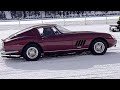 Horacio Pagani at THE ICE St. Moritz 2025 – Ferrari 275 GTB &amp; Pagani Drifts