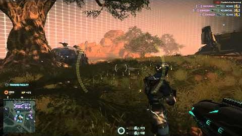 Planetside 2 TestServer - Starfire (New Lancer-like VS MAX weapon)