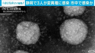 英の変異種に男女3人が感染　国内で市中感染か(2021年1月18日)