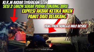 NIKEN PAMIT DARI BLAKANG‼️Yang Ingin tau EXPRESI MAS AKBAR DARI DEPAN SIMAK ‼️