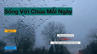 Sống với Chúa mỗi ngày - Ngày 15 - Làm điều công chính trước Chúa