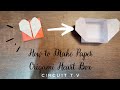 How to Make Origami: Paper Heart Box and Envelope | Easy Origami | C!rcu1t t.v