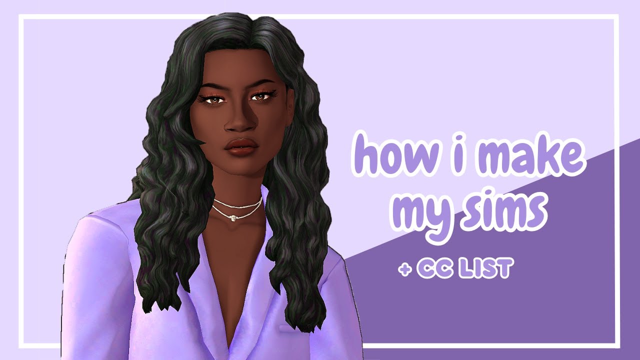 How I Make My Sims In The Sims 4 thesims sims sims4 YouTube how-i-make-my-sims-in-the-sims-4-thesims-sims-sims4-youtube