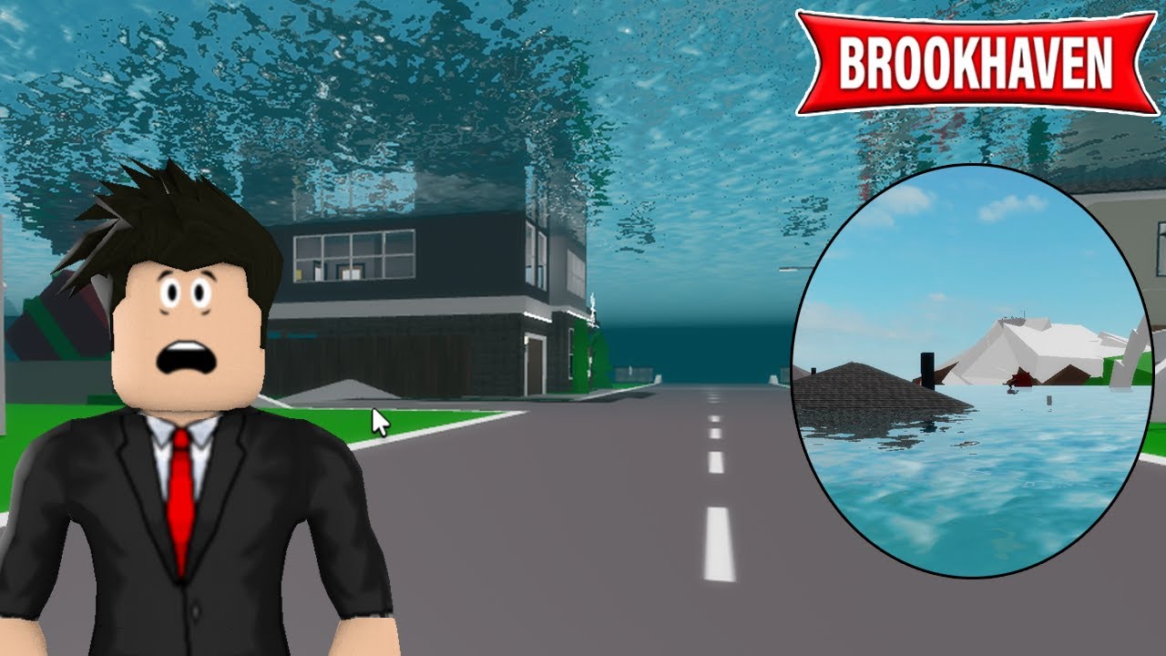 COMO JOGAR O BROOKHAVEN INUNDADO!!! - BROOKHAVEN 🏡 RP