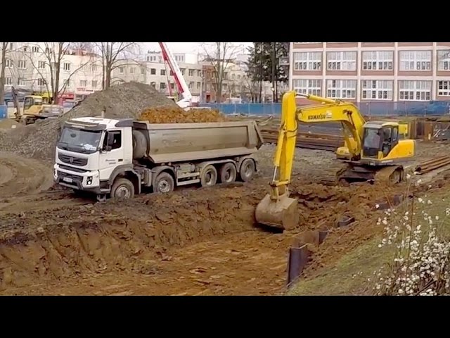 VOLVO FMX 500 Euro 6 - ride on construction site 