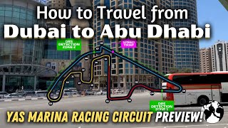 How to get from Dubai to Abu Dhabi easily by bus!