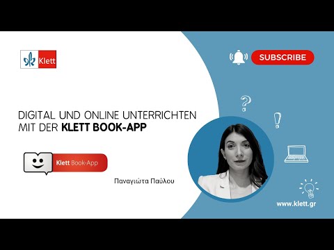 Webinar: Digital und online unterrichten mit der Klett Book-App