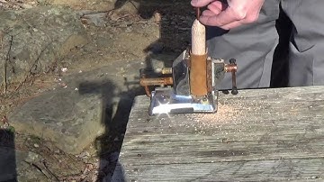 Flint Knapping DIY friction fit  pressure flaker