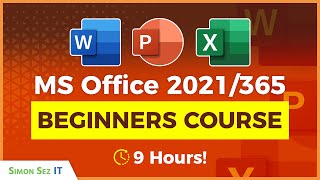 Microsoft Office 2021/365 for Beginners: 9+ Hours of Excel, Word, and PowerPoint Training screenshot 3