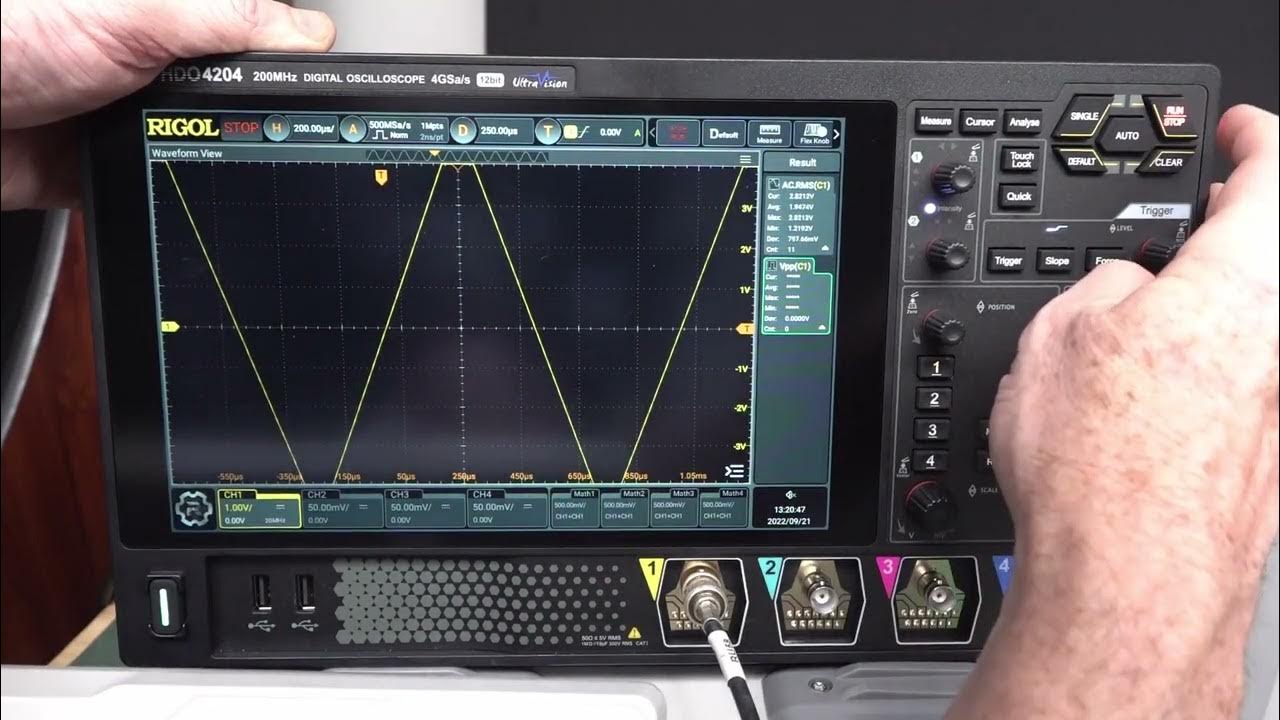 How to Measure Oscilloscope ADC Dynamic Range YouTube