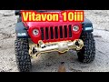 Vitavon SCX 10.3 Bronco Straight Axles in a Portal Axled Jeep