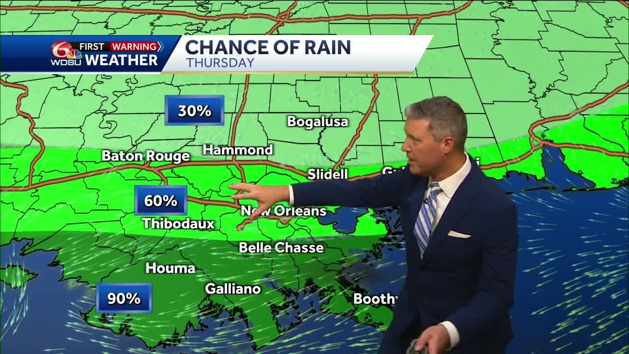 Another hot day before rain chances return - YouTube