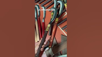 BỘ DAO QUẮM RỰA CHẶT CÂY ĐI RỪNG VIP NHẤT VỪA RA LÒ