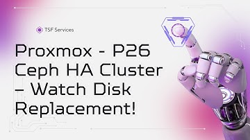 Proxmox - P26 Ceph HA Cluster Replace Failed Disk on Proxmox – Full Demo