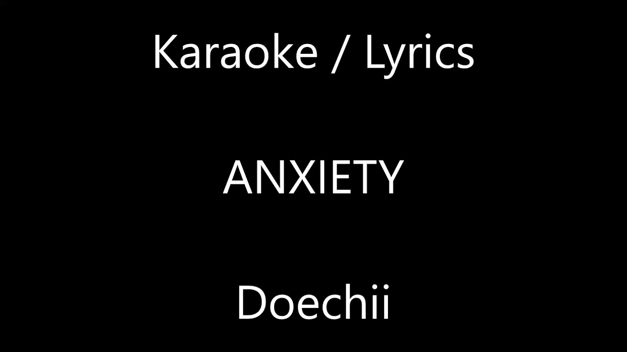 Doechii - Anxiety (KARAOKE LYRICS) preview Doechii - Anxiety (KARAOKE LYRICS) preview