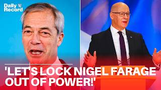 John Swinney claims Scottish independence would 'lock Nigel Farage out of power'