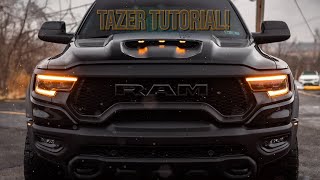 FIX what Dodge MESSED up! Tazer DT Tutorial for the RAM TRX! Customize EVERYTHING!
