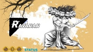#Ravanan#seman Ravanan WhatsApp status Tamil|semma dialogue massup|😈😈😈