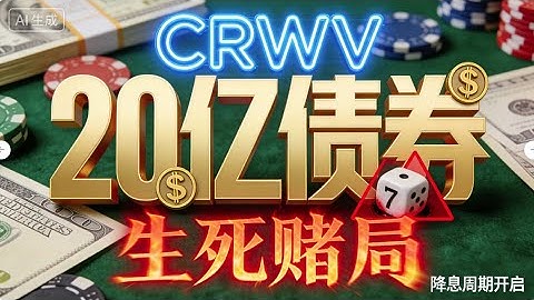 CRWV：20亿债券的生死赌局.#CoreWeave#CRWV#AI基础设施#美联储降息 #AI算力#GPU云#科技股分析#美股投资#Neocloud#英伟达生态#OpenAI#科技股估值#AI投资
