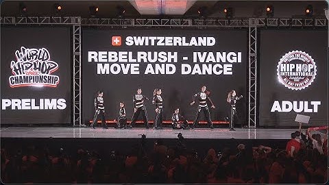 RebelRush - Ivangi Move & Dance - Switzerland | Adult | 2025 World Hip Hop Dance Championship