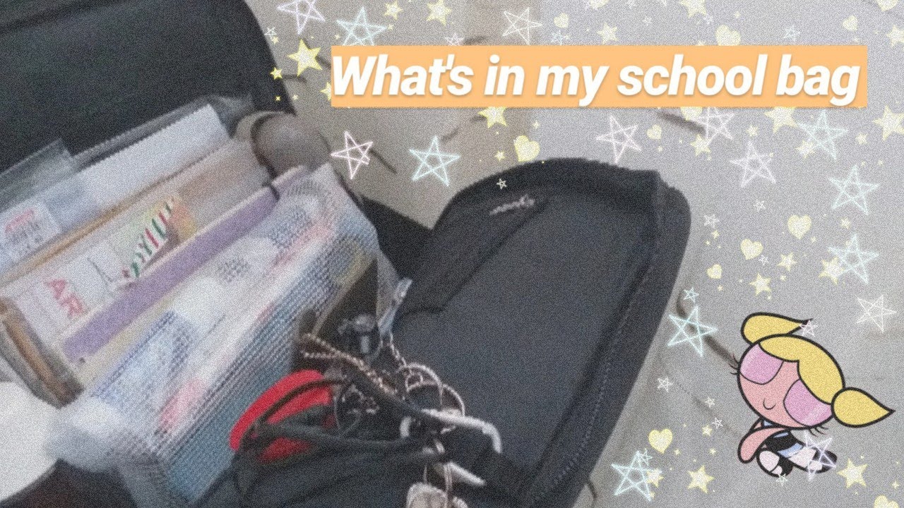 What's in my school bag 2019 🍑 // Philippines ♡ - YouTube