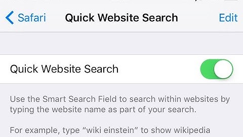 Quick Website Search iPhone
