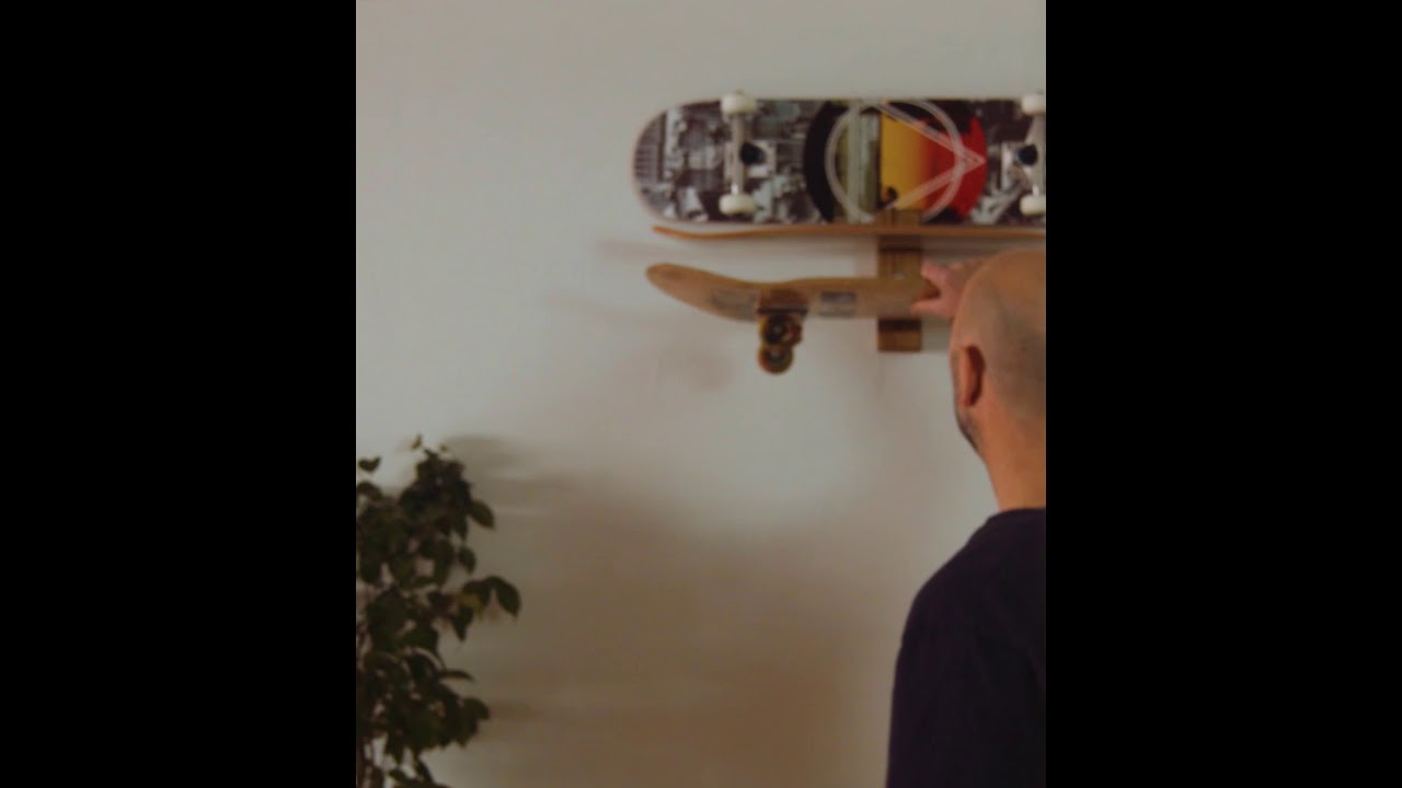 TOTEM - Support mural pour organiser vos skateboards et longboards