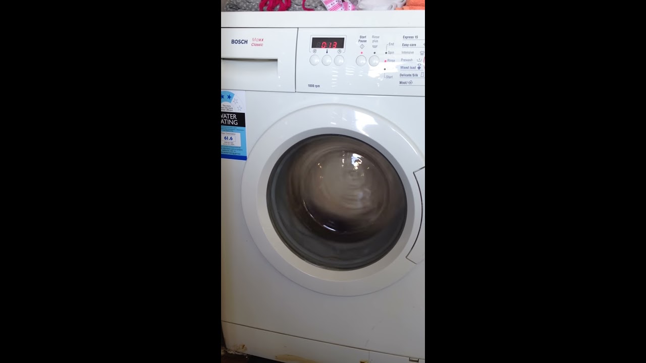 Bosch Maxx Classic Washing Machine Making A Racket YouTube Bosch Maxx Classic Washing Machine Making A Racket YouTube