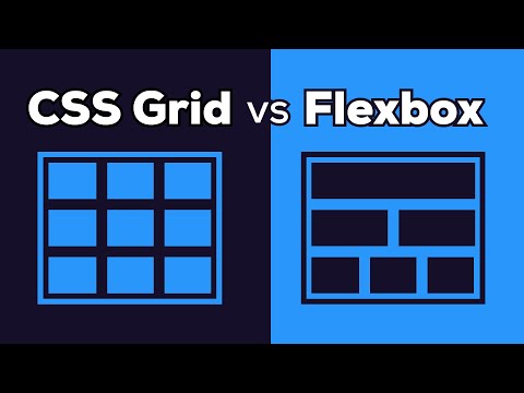 Video: ¿Cómo se usa Flexbox y grid?