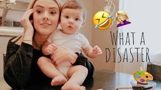 VLOG | Don&#39;t Attempt Crafts With A Baby...