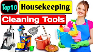 10 Housekeeping Cleaning Tools Name List