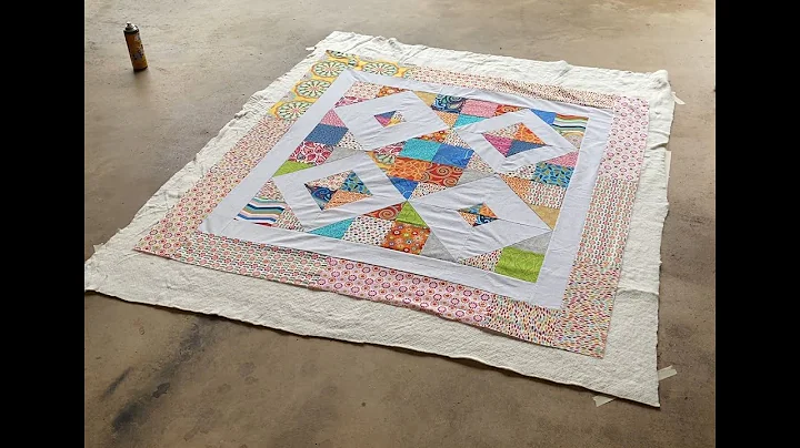 Erfolgreiches Quilt-Fixieren mit Spray-Baste - Schritt für Schritt-Anleitung