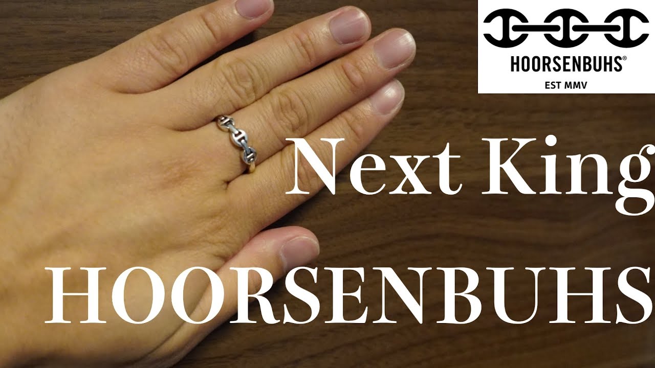 ホーセンブース シルバー925チェーンリング 19号 OVY kaja ロンハー