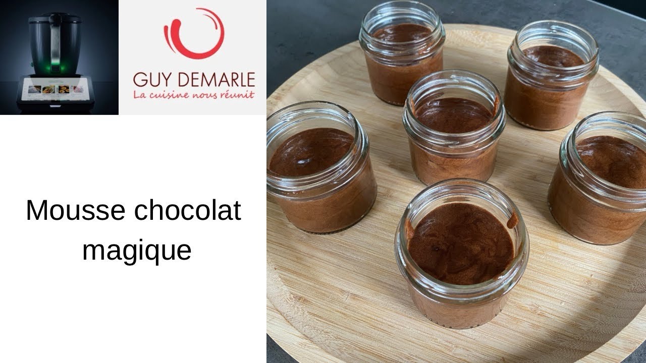 Mousse chocolat magique 