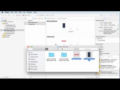 iOS Development with Swift Tutorial 12 - Adding a Background Image