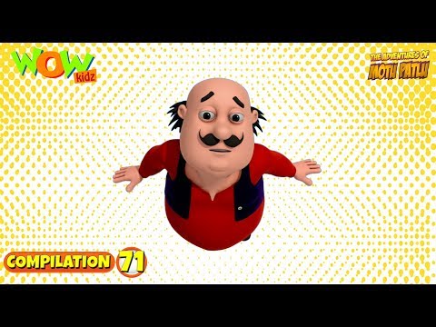 Motu Patlu - Non stop 3 episodes | 3D Animation for kids - #71