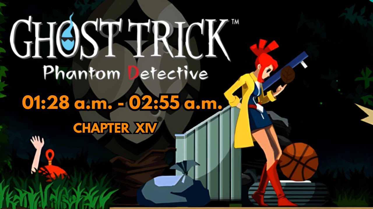 Ghost Trick – 01:28 a.m. [Chapter 14] — FULL WALKTHROUGH (NO COMMENTARY)