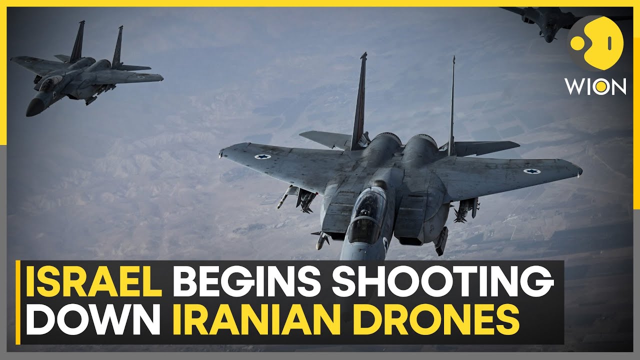 Israel Strikes Iran: Israel Intercepts Iranian Drones Amid Escalating Conflict | WION