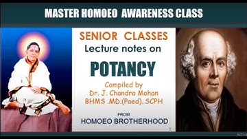 Lectures On Homoeopath | Senior | Selection Of Potency- Part3