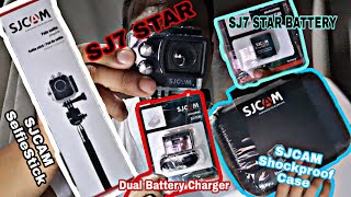 SJ7STAR | SJCAM SELFIE STICK | SJ7 STAR BATTERY | SJ7 STAR DUAL CHARGER | SJCAM SHOCKPROOF CASE.