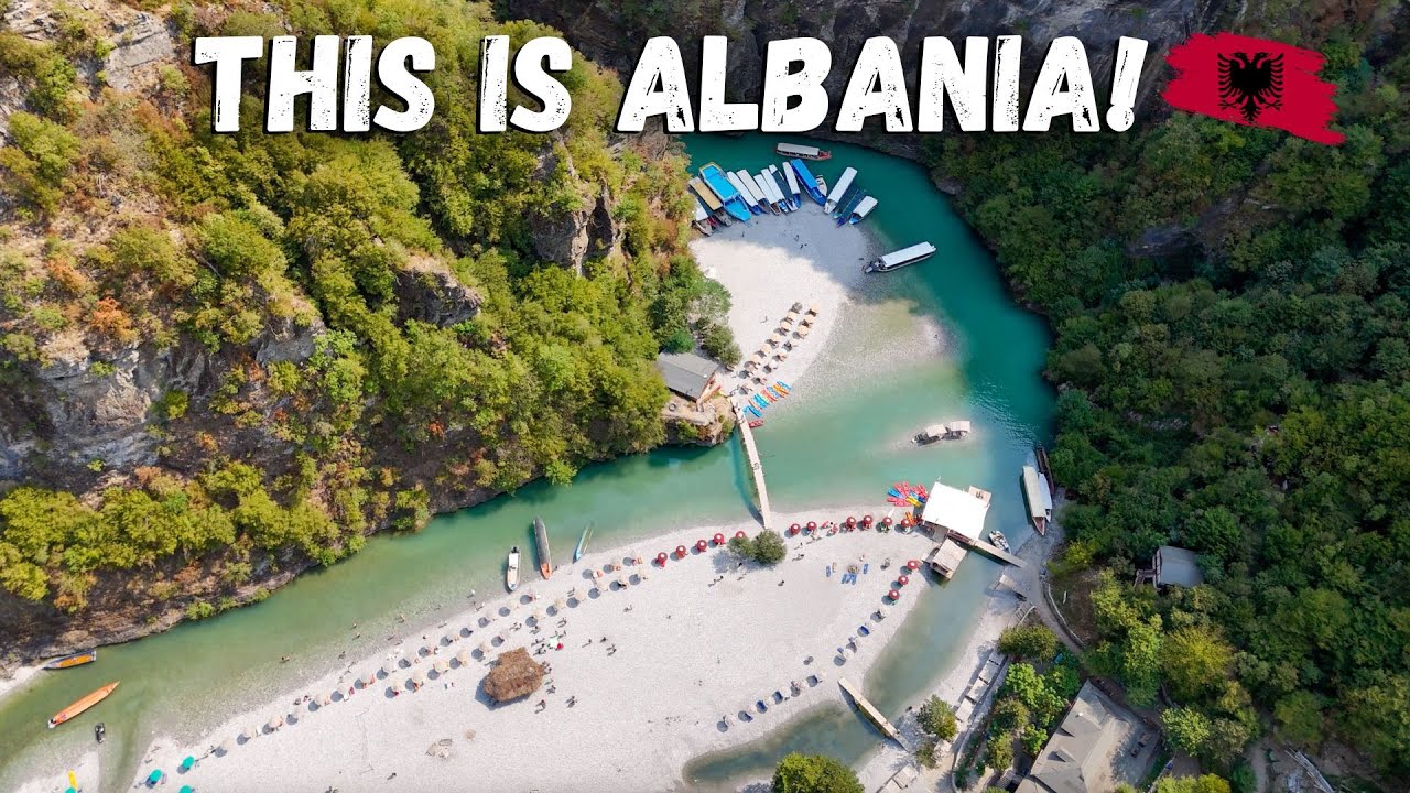 Hidden Paradise in Albania! - Journey on Komani Lake to Lumi i Shalës