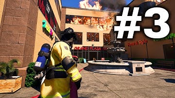 Firefighting Simulator: Ignite | Part 3: Huge Grand Plaza Mall Fire