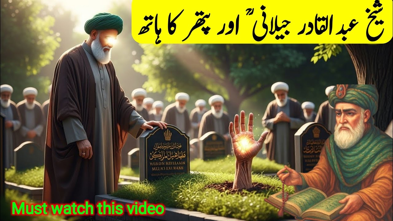 sheikh ghous e azam r.a aor pathar ka hath anokha waqia | islamic waqia | peer ghous e azam r.a 