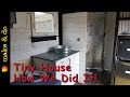 Tiny House Built in a Cargo Trailer - How We Did It In 5 Weeks. - Timelapse Video