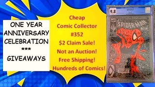 Cheap Comic Collector #352: Party Time! One Year Anniversary!