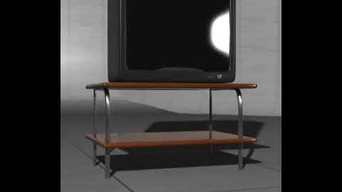 Maya Tv Modeling and Path Animation